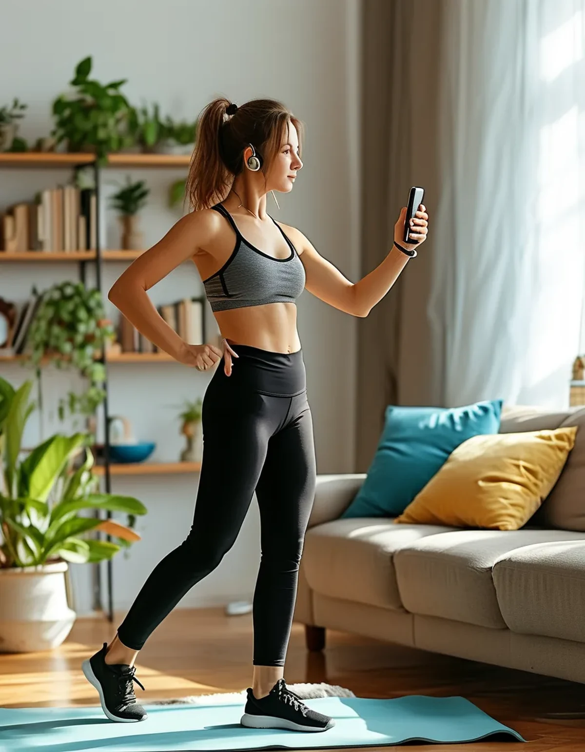 Why Following Dance Cardio on a Phone Screen Is So Much Harder